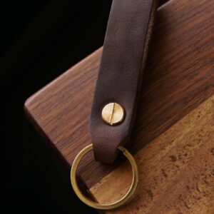 Brown Brass KeyChain