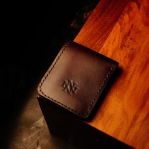 Brown Modern Bifold Wallet